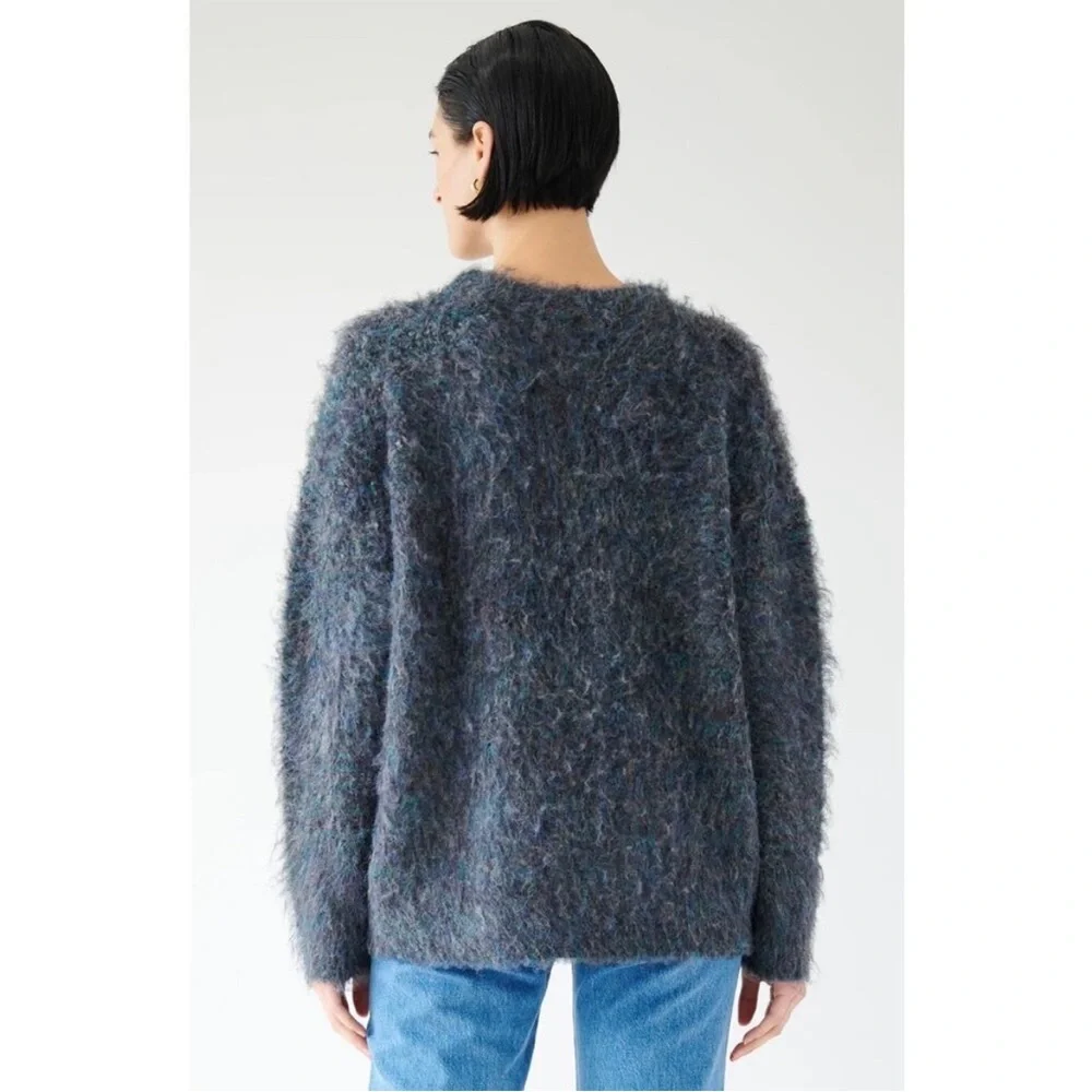 Velvet Jenny Graham Valencia relaxed Pullover Crew Neck Sweater oversized - Picture 5 of 7